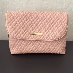 Vince Camuto Pink Quilted Travel Case